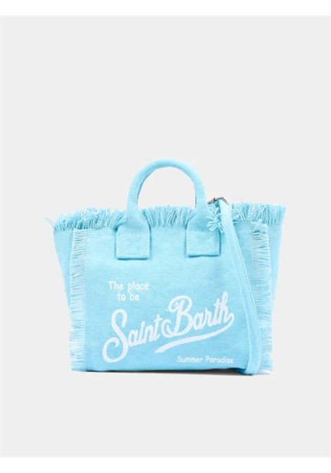 Borsa Mini in canvas SAINT BARTH | VAMI001 VANITY MINI00165L 31 LIGHT BLUE
